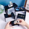 5Pcs 5 Sizes Opaque Acrylic Display Risers ODIS-WH0002-43B-3