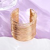 Iron Cuff Bangles BJEW-G741-05KCG-3