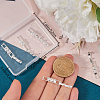 Beebeecraft 6Pcs Brass Pave Clear Cubic Zirconia Watch Band Clasps KK-BBC0014-03S-3