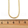 Brass Rolo Chains Necklaces for Women NJEW-D302-22G-5