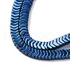 Electroplated Non-magnetic Hematite Beads Strands G-P571-C01-01-4