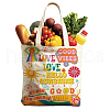 Canvas Women's Tote Bags ABAG-WH0056-008-4