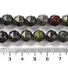 Natural Dragon Blood Beads Strands G-NH0021-A10-02-5