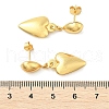 304 Stainless Steel Stud Earrings for Women EJEW-A125-38G-5