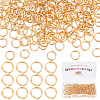 Beebeecraft Brass Open Jump Rings KK-BBC0002-27A-1