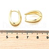 U-Shaped Brass Hoop Earrings EJEW-Z121-04G-5