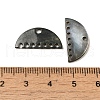 Natural Black Lip Shell Chandelier Component Links SHEL-M021-12-3