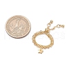 Adjustable Brass Multi-strands Finger Rings RJEW-JR00864-6