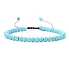 Adjustable women's Turquoise Beaded bracelet CN3407-51-1