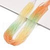 Transparent Gradient Color Glass Beads Strands GLAA-G101-2mm-08-1