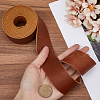 1.6M Flat AB Grade Cowhide Leather Cord AJEW-WH0007-59C-05-3