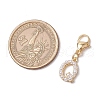 26Pcs 26 Styles Brass & Plastic 
Imitation Pearl Pendant Decorations HJEW-JM03174-3