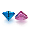 UV Plating Opaque Acrylic Beads X-PACR-T017-05-2