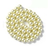 Eco-Friendly Glass Pearl Beads Strands HY-A008-8mm-RB003-2