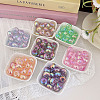 UV Plating Transparent Acrylic Beads OACR-N138-26-1