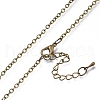 Glass Pendant Necklace NJEW-D281-B-03AB-3