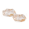 Transparent Acrylic Pendants X1-TACR-D013-03-3