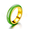 304 Stainless Steel Enamel Finger Rings FS-WGF3AA7-04-3
