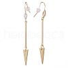 Brass Dangle Earrings EJEW-JE04438-2