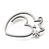304 Stainless Steel Pendants STAS-S176-14P-2