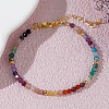 Round Natural Mixed Gemstone  Beaded Bracelets for Women VN7200-4