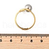 304 Stainless Steel Cuff Open Rings for Women RJEW-V014-02GP-3