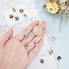  12Pcs 6 Styles Natural Gemstone Charms G-NB0003-74-4