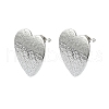 Non-Tarnish 304 Stainless Steel Stud Earring Findings STAS-L024-002P-05-1