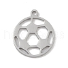 Non-Tarnish 304 Stainless Steel Pendants STAS-B062-06P-1