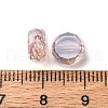Electroplate Glass Beads EGLA-U003-01A-PL03-3