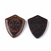 Hand Painting Natural Agate Pendants G-S359-069A-2