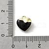 Alloy Enamel Charms PALLOY-R157-03G-02-3