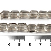 Electroplate Glass Beads Strands GLAA-G112-07C-4