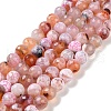 Natural Agate Beads Strands G-M437-C01-01D-2