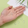 925 Sterling Silver Leverback Hoop Earrings Findings STER-A002-236-6