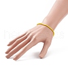 5Pcs 5 Style Glass Seed & Brass Beaded Stretch Bracelets Set for Women BJEW-JB08978-3