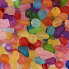 500Pcs 5 Style Transparent Acrylic Beads FACR-PJ0001-04-12