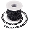  Oval Oxidation Aluminum Curb Chains CHA-TA0001-13-3