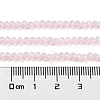 Baking Painted Transparent Glass Beads Strands DGLA-A034-J2mm-B04-5