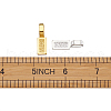 Tibetan Style Alloy Glue-on Flat Pad Bails TIBE-TA0001-09-7