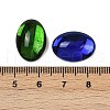 Oval Glass Cabochons GGLA-P014-M-1-3