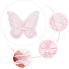 Gorgecraft 30pcs Handmade Organza Woven Costume Accessories DIY-GF0005-35C-4