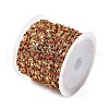 304 Stainless Steel Dapped Chains CHS-H036-01G-09-2
