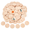  250Pcs Unfinished Wooden Cutouts WOOD-NB0002-65-1