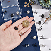 Beebeecraft 16Pcs 2 Colors Flat Round 304 Stainless Steel Barbell Cartilage Earrings EJEW-BBC0001-63-3