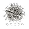Tarnish Resistant 304 Stainless Steel Open Jump Rings STAS-E011-6x0.8mm-1