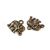 Vintage Elephant Charms PALLOY-ZN-47017-AB-FF-3