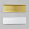  6Sets 2 Colors Aluminium Alloy Commodity Label Display ODIS-NB0001-23-1