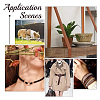 Flat Microfiber Imitation Leather Cord LC-WH0006-07C-06-5