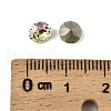 Glass Rhinestone Cabochons GLAA-A018-6mm-001GY-3